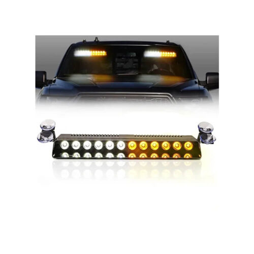 12 LED Car Strobe Light Emergency Flash Windshield Warning Lamps9