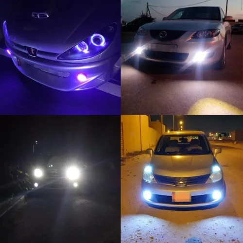 2pcs New 30W Car Driving DRL Fog Lights COB Angel Eyes 64 76 89mm Ambient Lamps.jpg 1