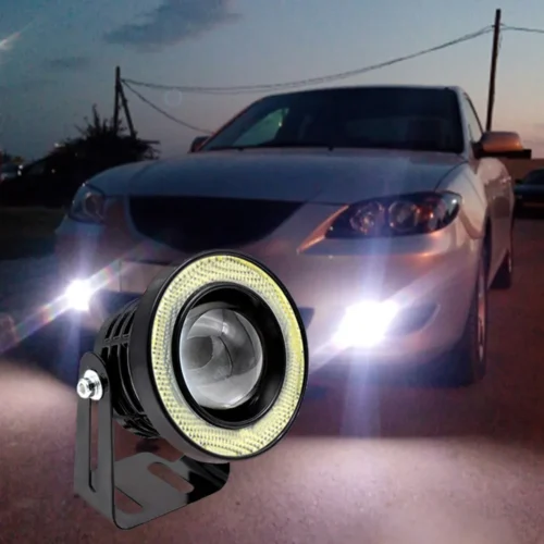 2pcs New 30W Car Driving DRL Fog Lights COB Angel Eyes 64 76 89mm Ambient Lamps.jpg