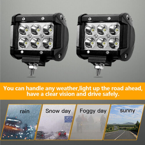 4 inch 180W LED Work Light Bar 6