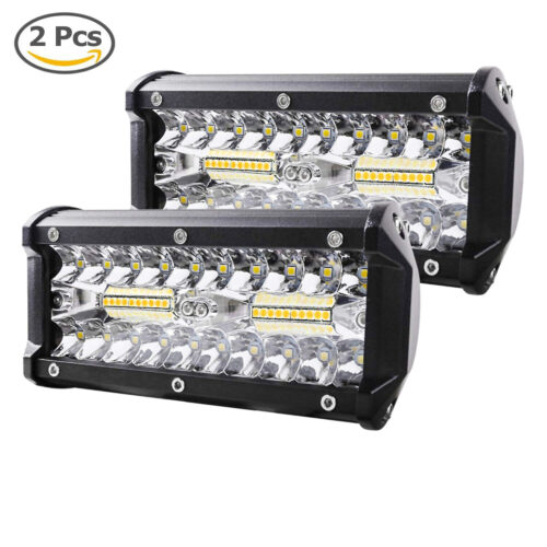 7 Inch 800W LED Work Light Bar 9