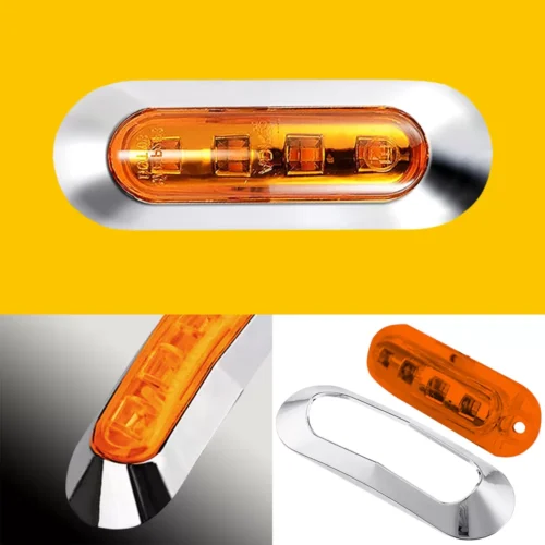 Amber LED Side Clearance Marker Light 3