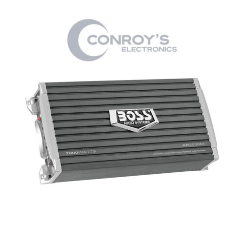 BOSS Audio Systems AR2000M Monoblock Car Amplifier3