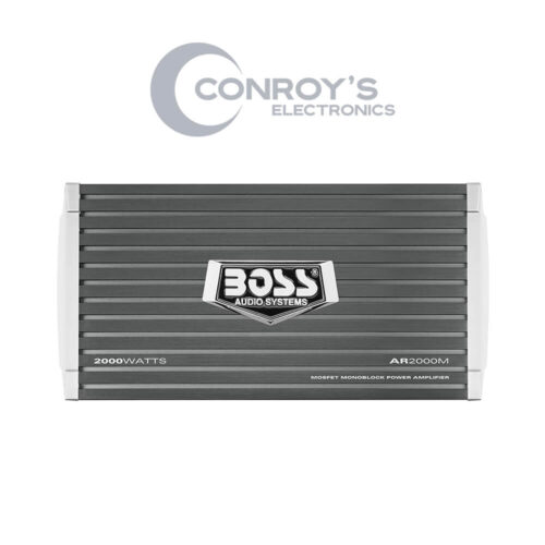 BOSS Audio Systems AR2000M Monoblock Car Amplifier4