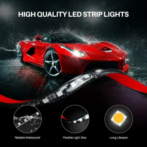 RGB Color 36 LED Interior Car 4