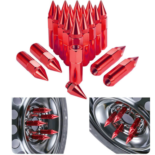 Spiked Aluminum Extended Tuner Lug Nuts3