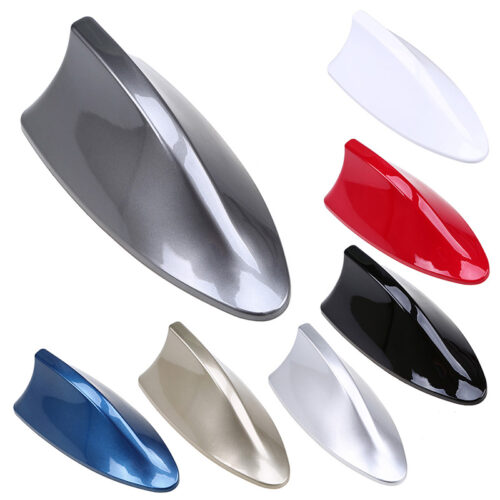 Universal Car Radio Shark Fin Car Shark Antenna Radio FM Signal Design Aerials Antenna Car 8