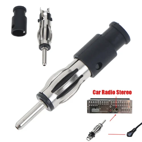 Wholesale 5Pc Car CD Radio Male Aerial Antenna Plug Adapter Plastic Handle Connector For Car Radio.jpg