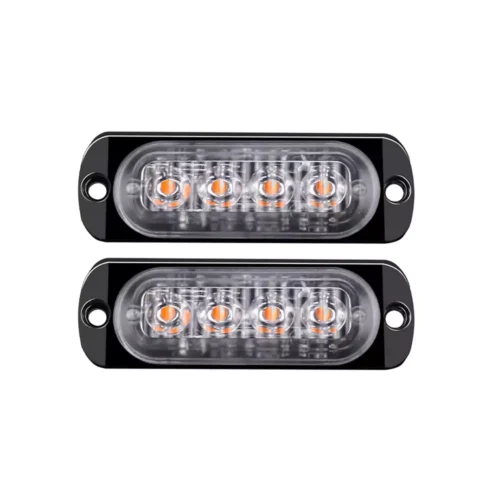 car grill signal light flashing warning light trailer led lights 4 led emergency lamp police strobe2 65443e2153316