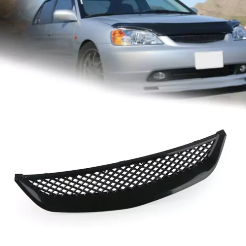 honda civic jdm type r front hood grille 3 653c330d6ce43