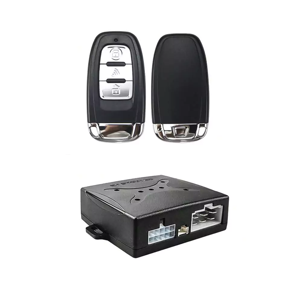 D7 One Key Start Push Button Engine Starter With Remote Alarm – Universal For Cars