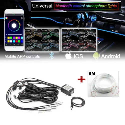 rgb multi color led car interior strips 65368a7394967