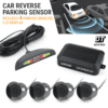 4 Parking Sensors LED Car Auto Backup Reverse Rear Radar System 2