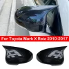 For Toyota Mark X Reiz 2010 2017 Rearview Side Mirror Cover Wing Cap Exterior Door Rear.jpg