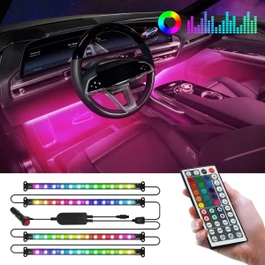 RGB Color 36 LED Interior Car 2