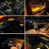 RGB Multi Color LED Car Interior Strips 9