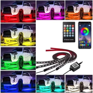 car underglow neon light flexible led strip underbody remote app control rgb dream color auto decorativejpg 6539cc42931fa